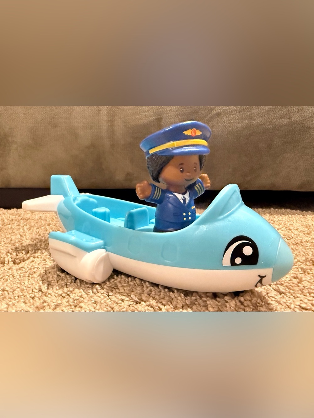 Fisher-Price Little People Travel Together Airplane DJB53 | Pilot Kurt Included